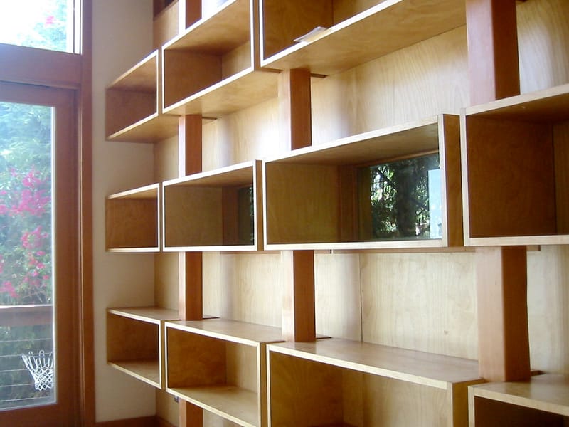 Wall of Shelves